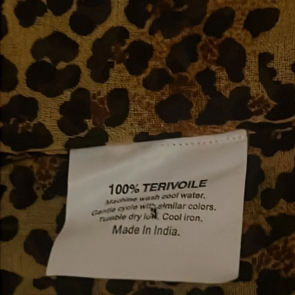 Barefoot Attitude animal print scarf